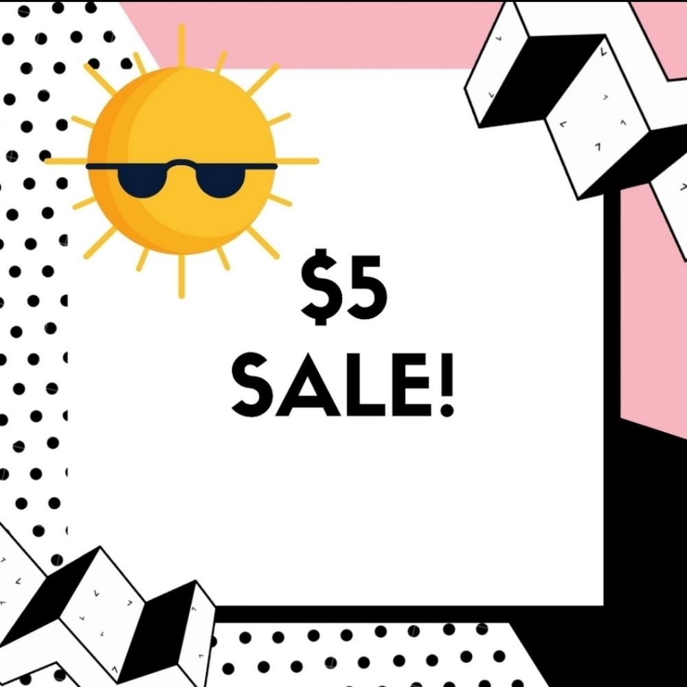 $5 CLOSET CLEAROUT SALE